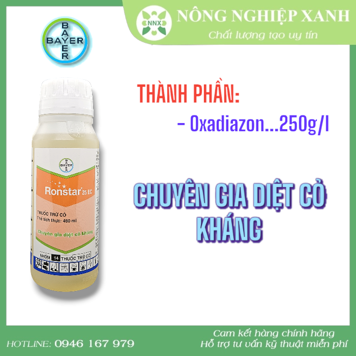 Thuốc Trừ Cỏ RONTAR 25EC